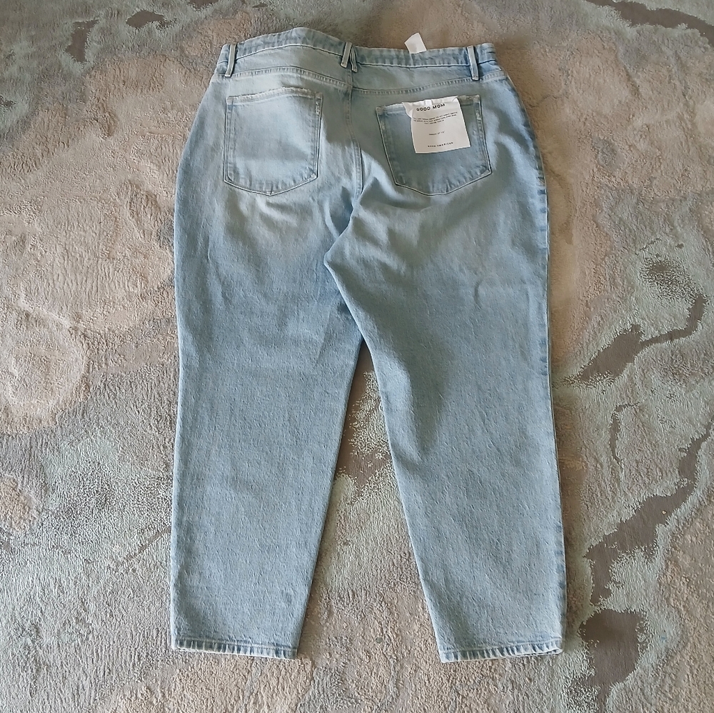 NWT‎ Good American GOOD MOM JEANS - Picture 5 of 7